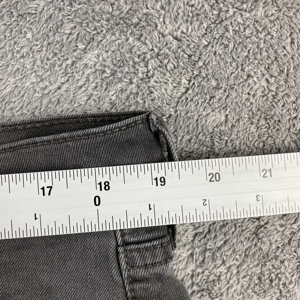 Levis 510‎ Skinny Jeans Mens 38x30 Dark Gray Mid Rise Denim